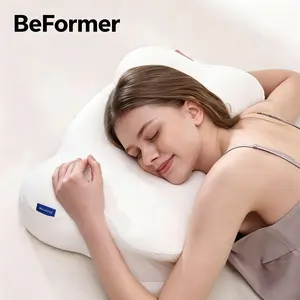 Cloud Pillow - 2026 Pillow Awards Winner, Pressure-Relieving Dual-Density Memory Foam, Ear-Friendly Design, Supportive Zoned Construction for Side Sleepers, Breathable Cooling Gel-Infused Cover