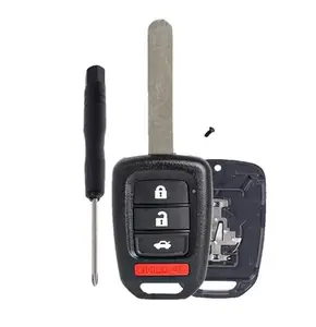 Remote Key Shell Compatible with Honda Accord, Civic, CR-V 2013 - 2020 + Screwdriver