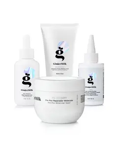 Ginger Milk Natural Care Be Bright Collection: Strengthens, Revitalizes, Protects, Prevents Frizz, and Enhances Natural Shine and Color + TOTEBAG FREE Sustainable Haircare Set