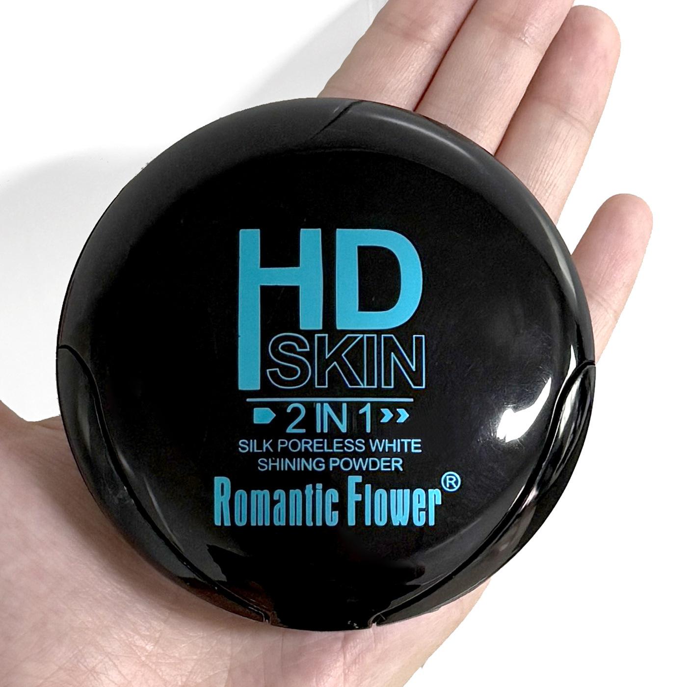 2-Layer Pressed Powder Foundation with Powder Puff – Full Coverage Soft Matte Makeup Powder, Oil Control & Waterproof Long-Lasting Concealer, Dark Spot Correction, Lightweight Flawless Finish for All Skin Types