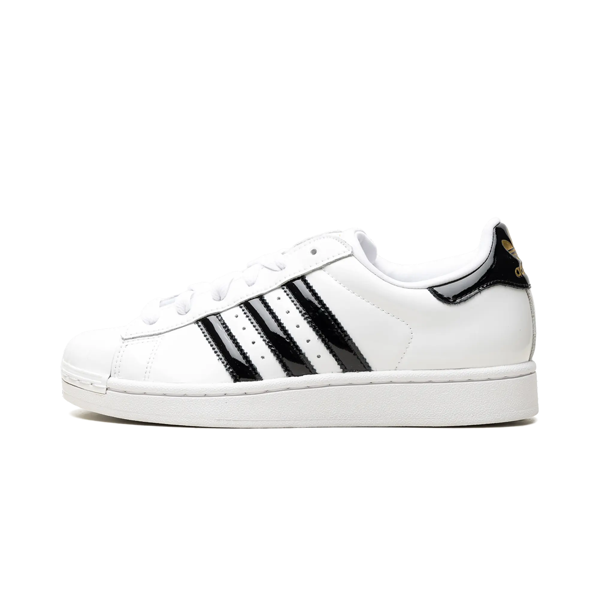 Superstar II WMNS "Cloud White Core Black Gold Metallic" JS4010