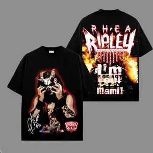 Vintage MAMI Rhea Ripley v4 WWE Legend Premium Wrestling T Shirt 100% Cotton T-Shirt The Charismatic Army, Team Xtreme Shirt, WWE Fans Shirt, WWE Event Outfit