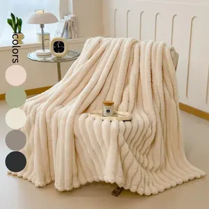 Multifunctional Solid Color Lightweight Cozy Blanket, 1 Count Soft Comfortable Warm Air-conditioned Room Throw, Suitable for Bed Sofa Bedroom Living Room Dormitory Travel, Bedroom Accessories,Christmas Gifts For GF