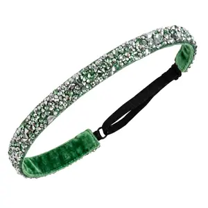 Athletic Juliband Non-Slip Headband - Teal Sparkle