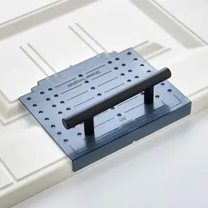 Door and Drawer Hardware Installation Template Kit Includes Drill Bit Mounting Template for Cabinet Knobs, Cabinet Pulls.