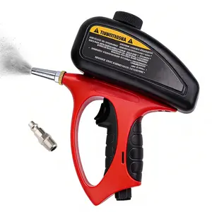 Sand Blaster Gun for Air Compressor, Adjustable Flow Anti-Clog Design, Easy Control Abrasive Blasting Tool for Rust & Paint Removal, Ideal for Metal, Car Parts & Small Detail Work