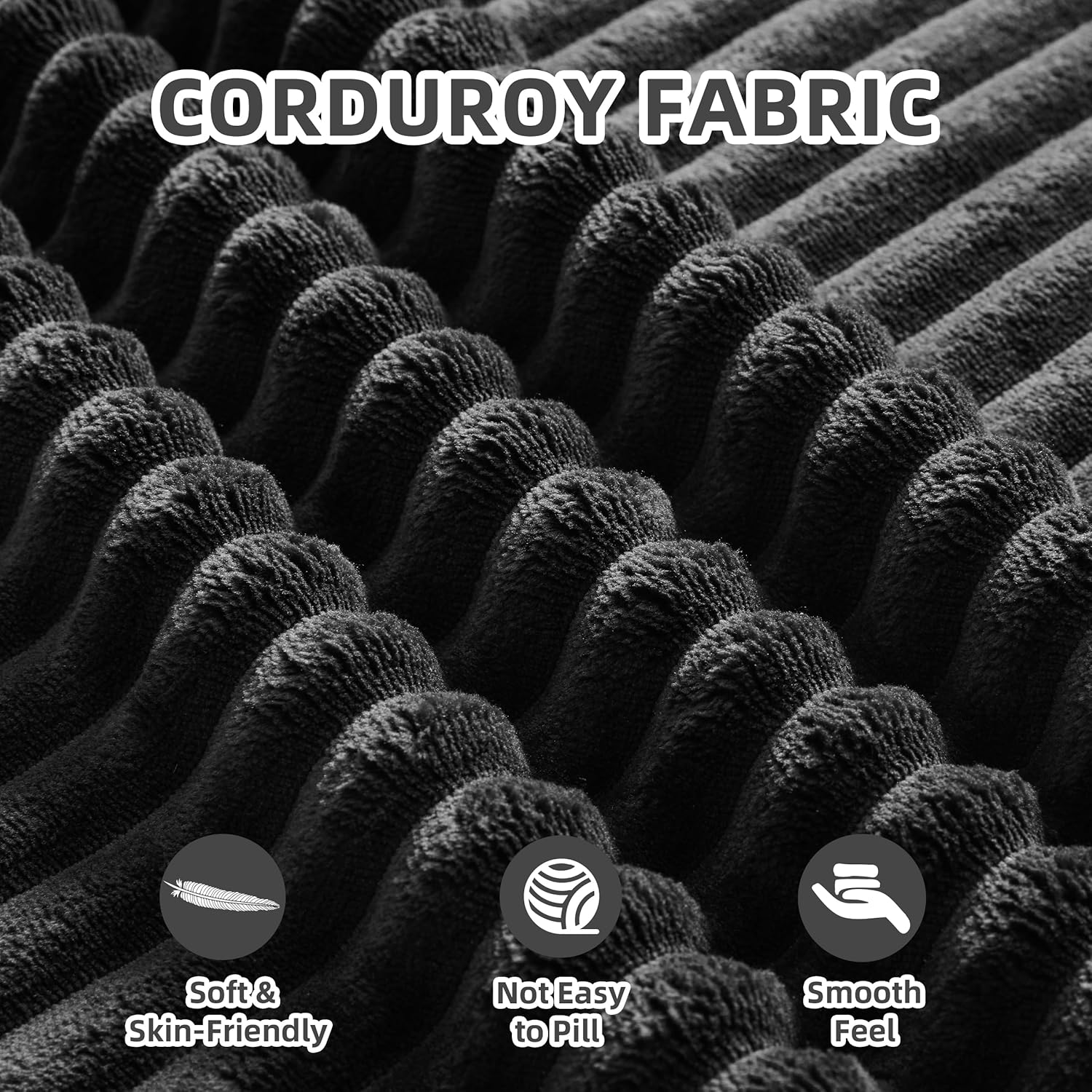 108” Modular Sectional Sofa, Cloud Sectional Couch with Deep Seat, Modern Modular L-Shape Sofa Couch with Chaise,Upholstered Boneless Couches for Living Room Bedroom (Black, Left Facing Chaise)