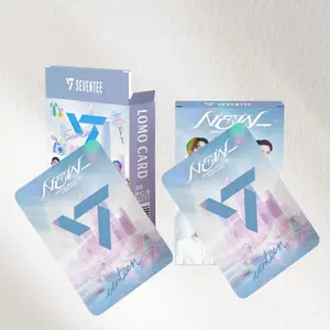 30 Pcs Seventen New Album Collection Dual-Sided Star Photo Cards, Perfect Christmas & Halloween Gift, Ideal for Friends, Holographic Cards