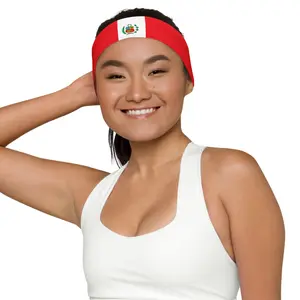 Performance Headband - Peru Flag