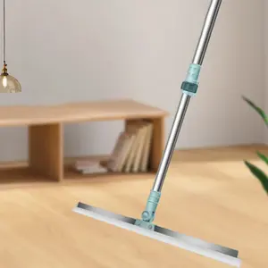 Household Mop All-in-One Cleaning Magic Broom withExtendable Silicone Floor Scraper for Kitchen & BathroomCleaning