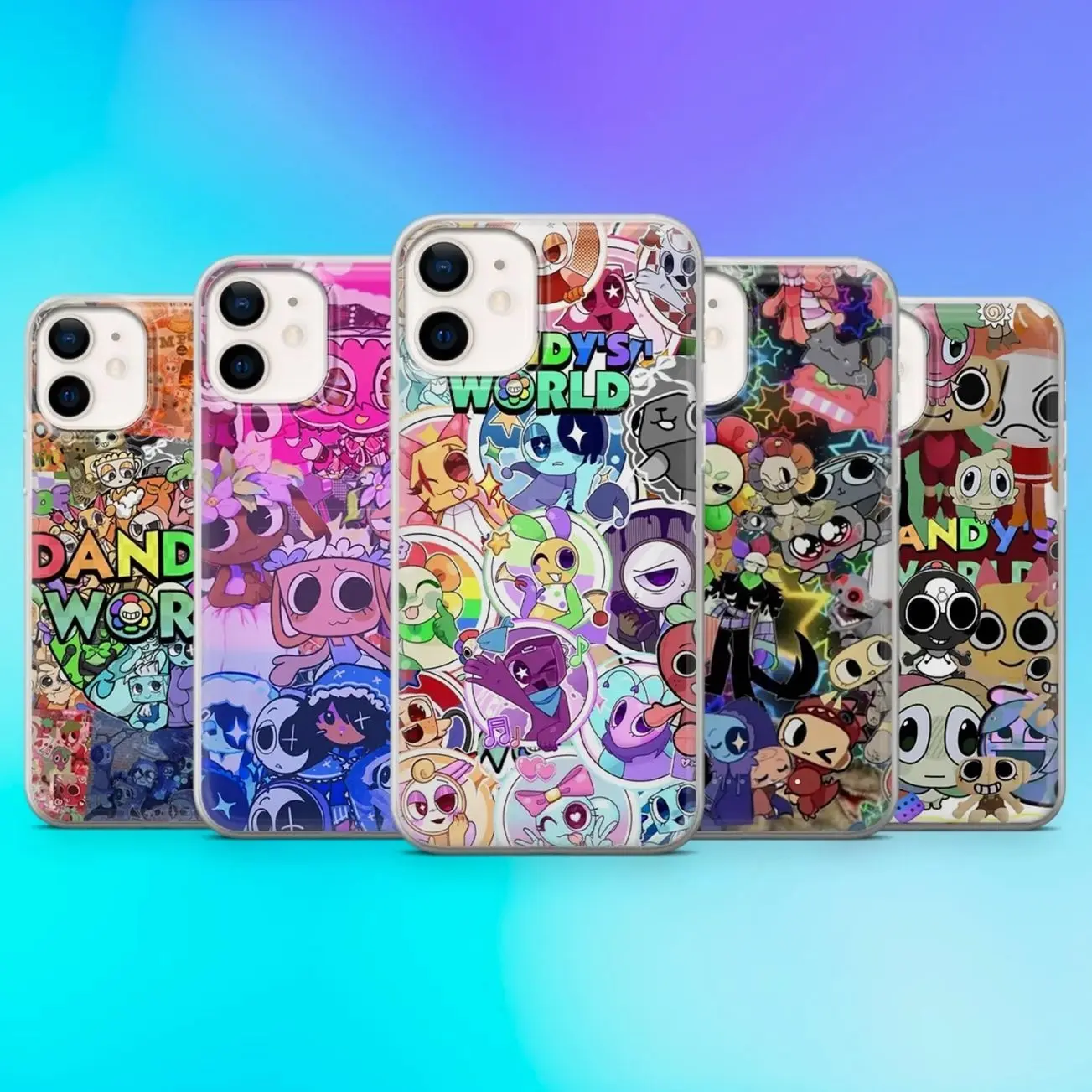 5 Ops Dandys World Tough Phone Case, Roblox Bassie Cover for iPhone 17promax & more