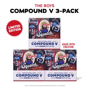 The Boys - Compound V 3-Pack Soap - Dr. Squatch Exclusive Limited Edition - Body Care