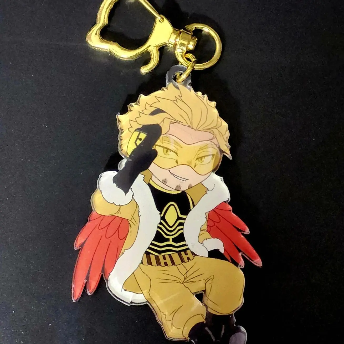 Bird boy keychain
