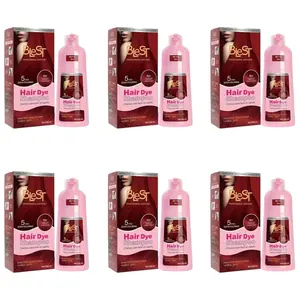 Champú para Teñir el Cabello Rojo Blest - Venta al por Mayor 6 Unidades (HD-773)