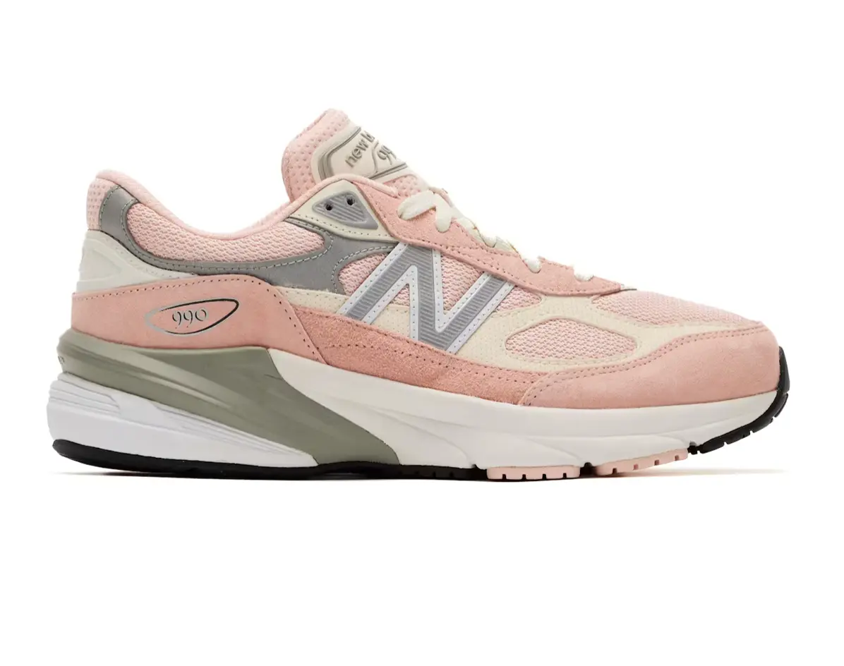 New Balance FuelCell 990v6 Pink Haze White (GS)