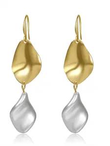 1 Pair Irregular Fashion Twisted Pearl Stud Earrings, Exquisite Minimalist Elegant Women's Jewelry Gift, Perfect Present for Her, Must-Have for Daily Wear & Parties, High Quality Earrings