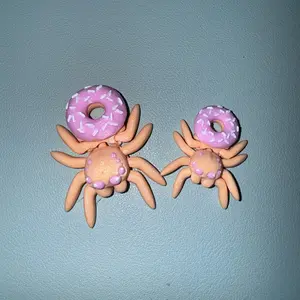 3-D Printed Donut Spider Toy - Classic & Novelty Toy