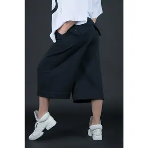 Women Wide Terry Pants NANCY -  Casual Cotton Soft Comfort with Pockets for Everyday Wear