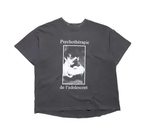 ERD PSYCHOTHÉRAPIE DE L'ADOLESCENT T-SHIRT SUN FADED BLACK