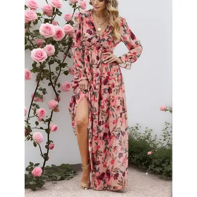 pink dresses at walmart Womens Dresses | Pink