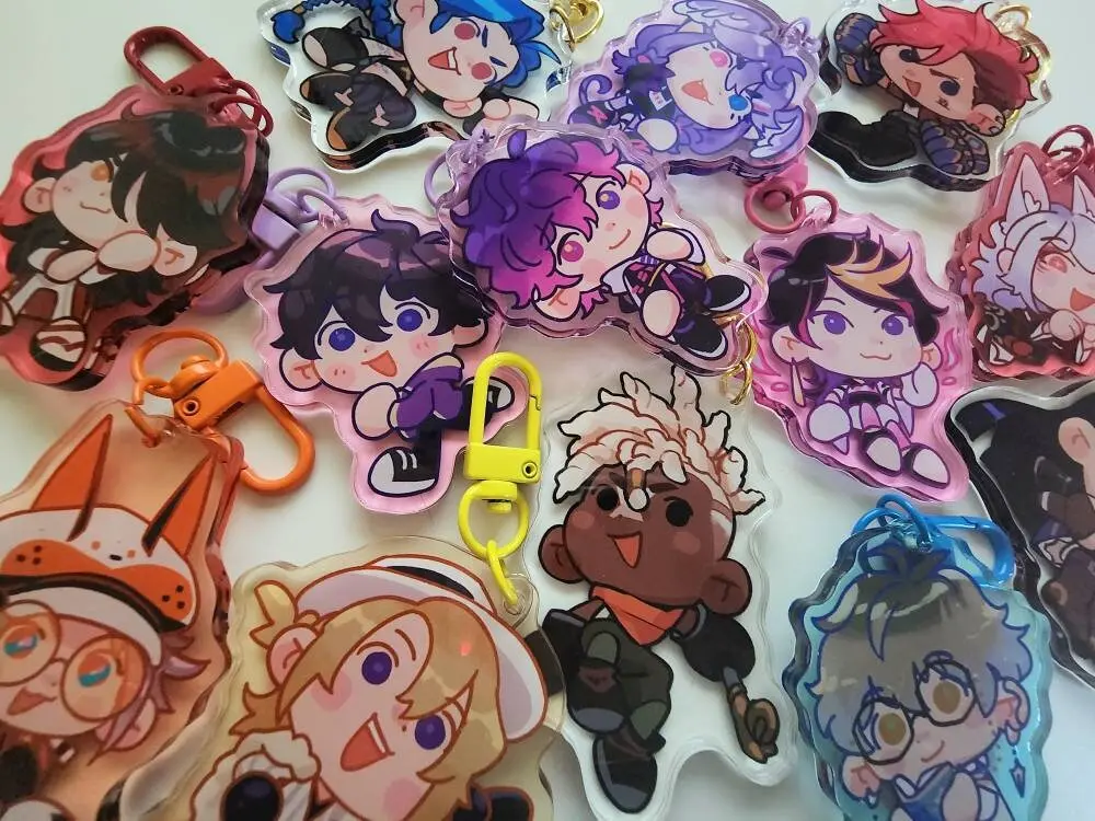Arcane Acrylic Keychains, Gift Friends