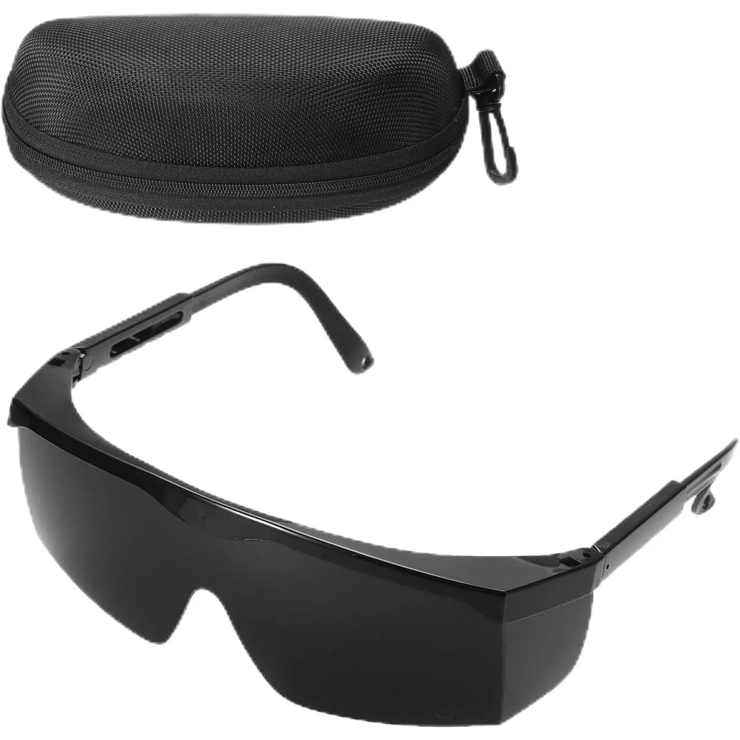 Welding Safety Glasses IR Shade 8 PPE Protective Glasses 150x120x54mm Light-Proof Wrap-Around Lens Lightweight CE Certified Protective Welding Eyewear for Men Women Eye Protection