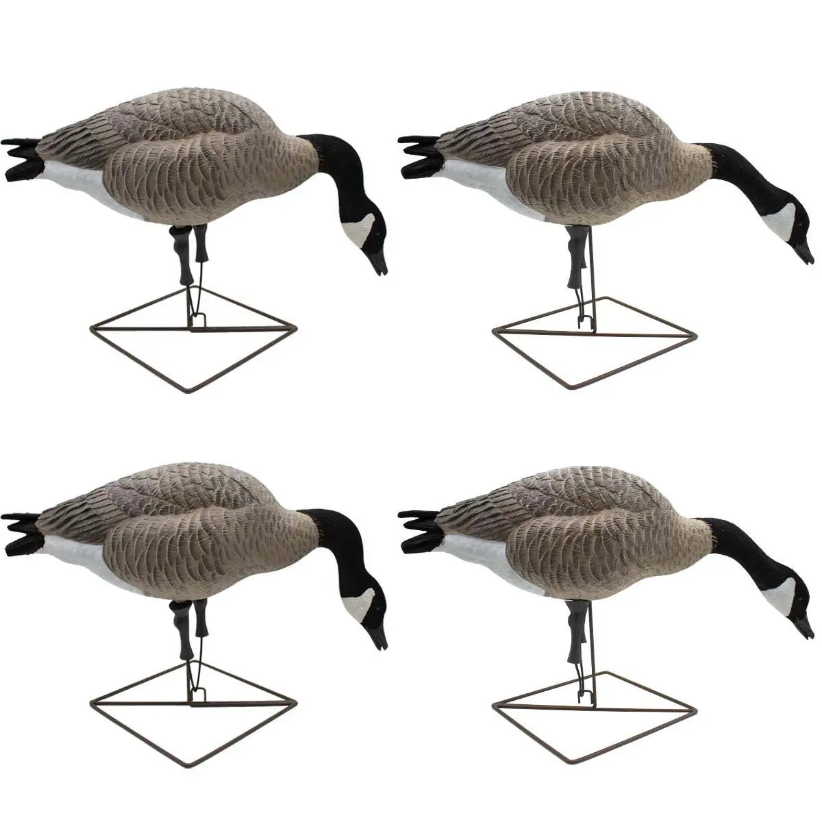 Final Approach Live Full Body Feeder Honkers, Decoy 4 Pack