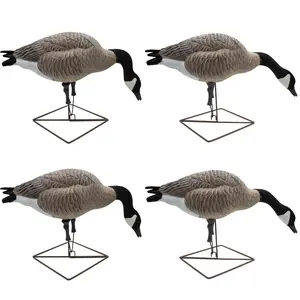 Final Approach Live Full Body Feeder Honkers, Decoy 4 Pack