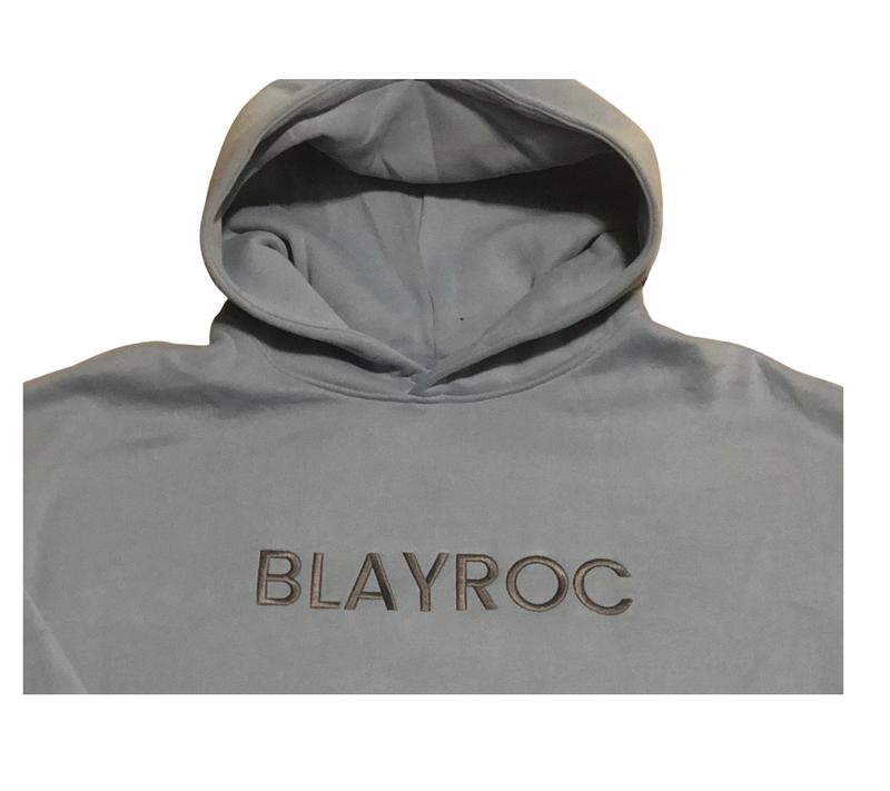Blayroc Light Blue Oversized Hoodie