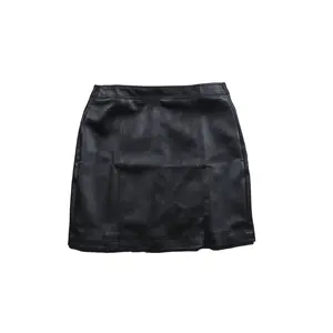 Faux Leather Skirt