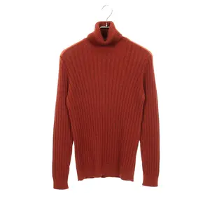 Pre-owned GUCCI Wool Small Leather Goods Alpaca Turtleneck Sweater