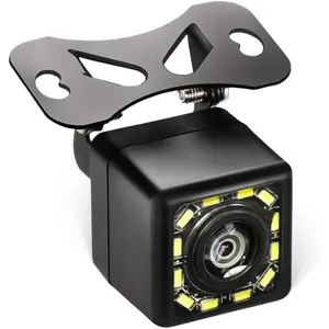 Backup Camera for Car, Car Rear View Reverse Camera 12 LED Night Vision, Waterproof Dustproof 170°Wide Angle Universal for Cars, SUVs, Vehicles, Trucks