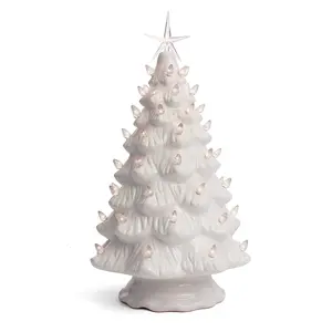 White Ceramic Christmas Tree - Large