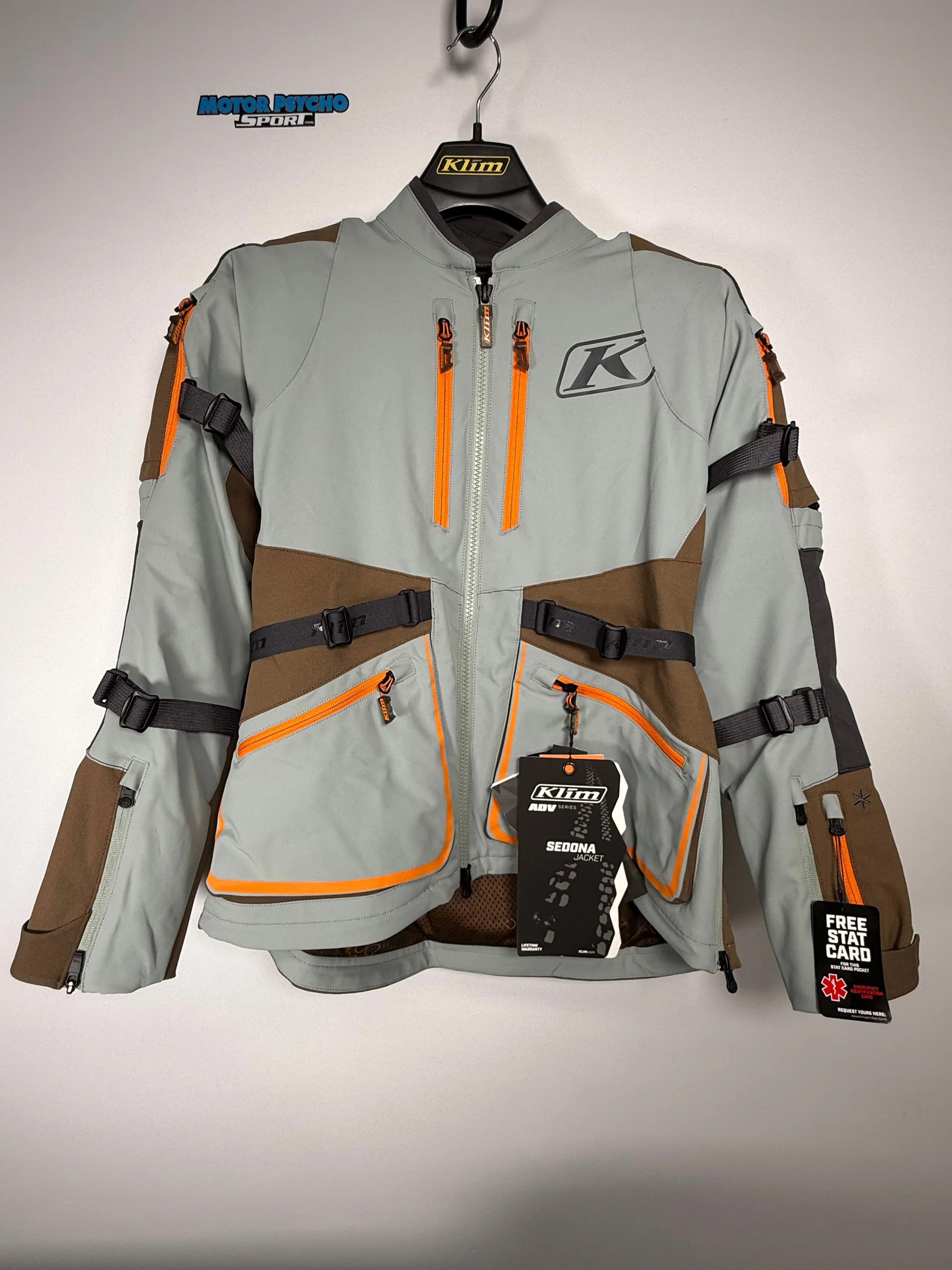 KLIM SEDONA JACKET - SLATE GRAY - TEAK - Size Large - OPEN BOX - FINAL SALE / NO RETURNS