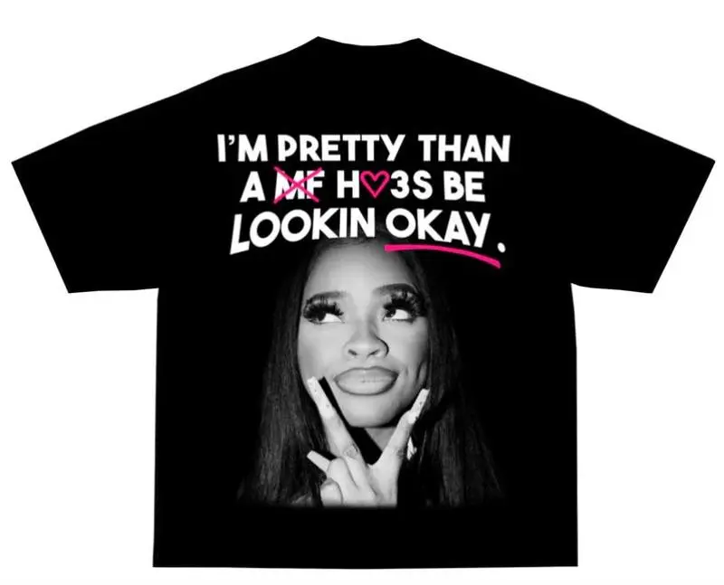 JTTTT Pretty Than A MF Fun Graphic Tee, Bold Streetwear Style, Unisex Urban Fashion Tee Inspired shirts men graphic tees men gifts dailywear outfits men Menswear