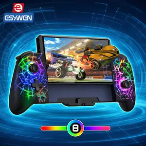 ESYWEN Switch Controllers, Wireless Switch Pro Controller Replacement for Nintendo Switch Controller/OLED, Hall Effect One-Piece Joypad Controller with Programmable/Dual Vibration/Turbo/Wakeup
