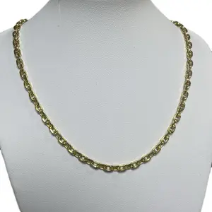 Yellow Gold Chain Necklace for Women