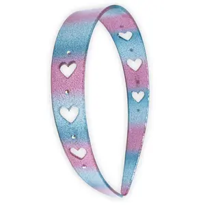 Heart Headband - Glitter Acetate