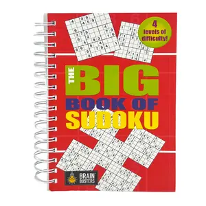 The Big Book of Sudoku Red -- Parragon Books - Spiral