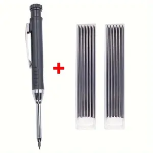 Durable Carpenter Pencils Mechanical Markers Marking Tool for Woodworking, Ideal for Carpentry Building Design and Engineering Drawing