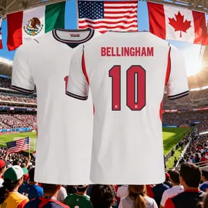 2026 England Bellingham #10 Home Short-Sleeve Soccer Jersey