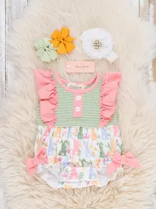 Rainbow Warren Ruffle Bubble Romper