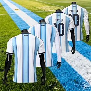 2026 Argentina Home Short-Sleeve and Long-Sleeve Soccer Jersey