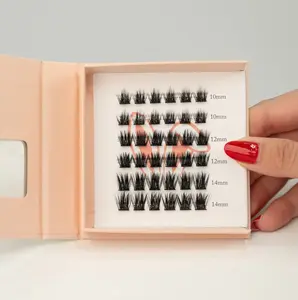 Pre-Glued, 100% handmade lashes - Style: Lola