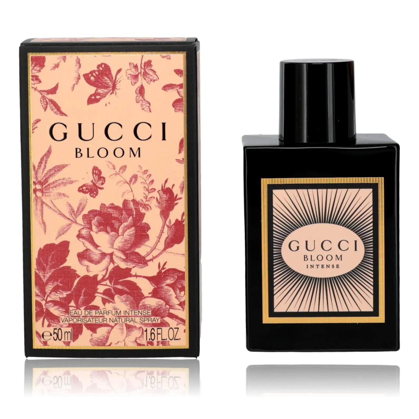 Gucci Bloom by Gucci, 1.6 oz EDP Intense Spray for Women, Jasmine, Spray Bottle, Lady Of The Night, Signature Scent