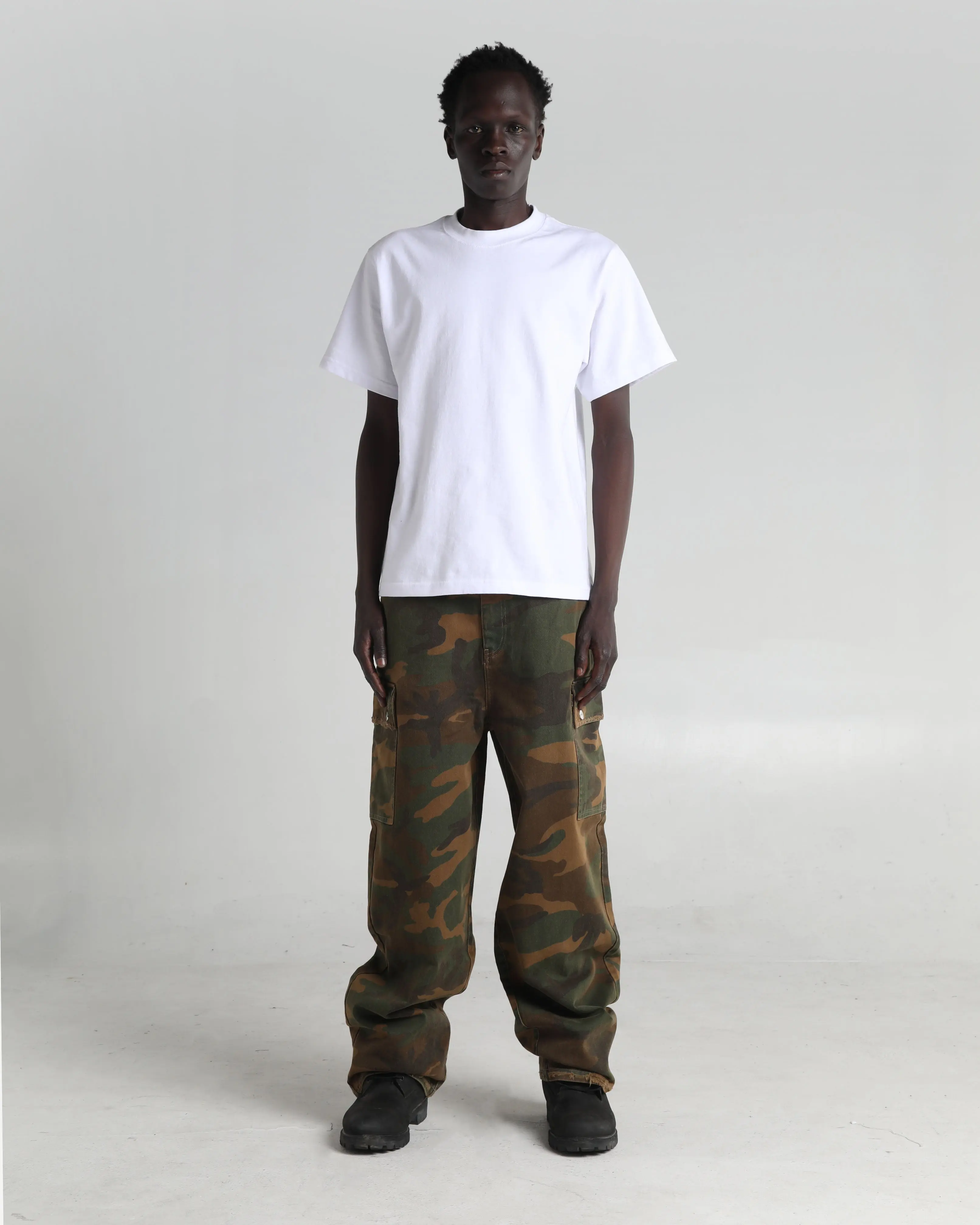 Camo Twill Cargos Pants