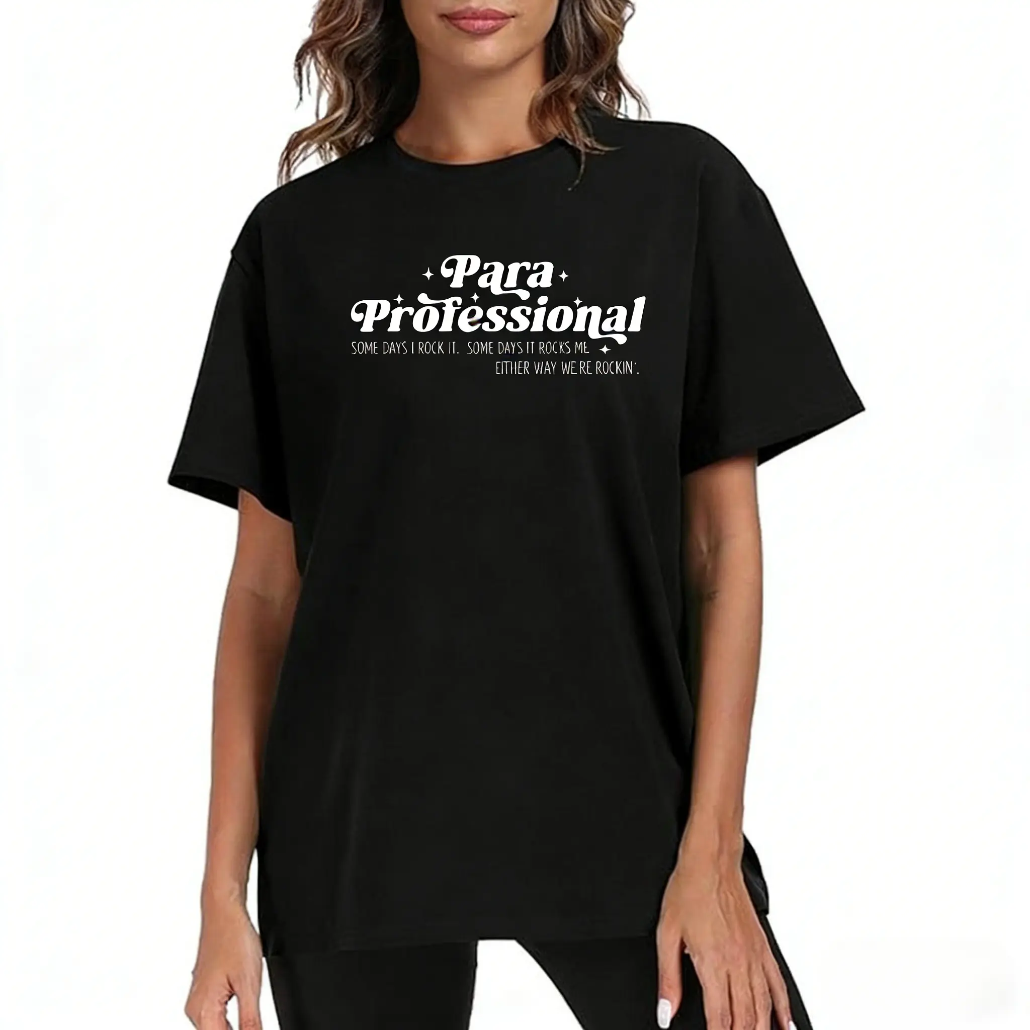 Paraprofessional Short Sleeve Sweatshirt , Para Teacher Assistant Sweatshirt , Teacher Aide , Chaos Coordinator Sweatshirt