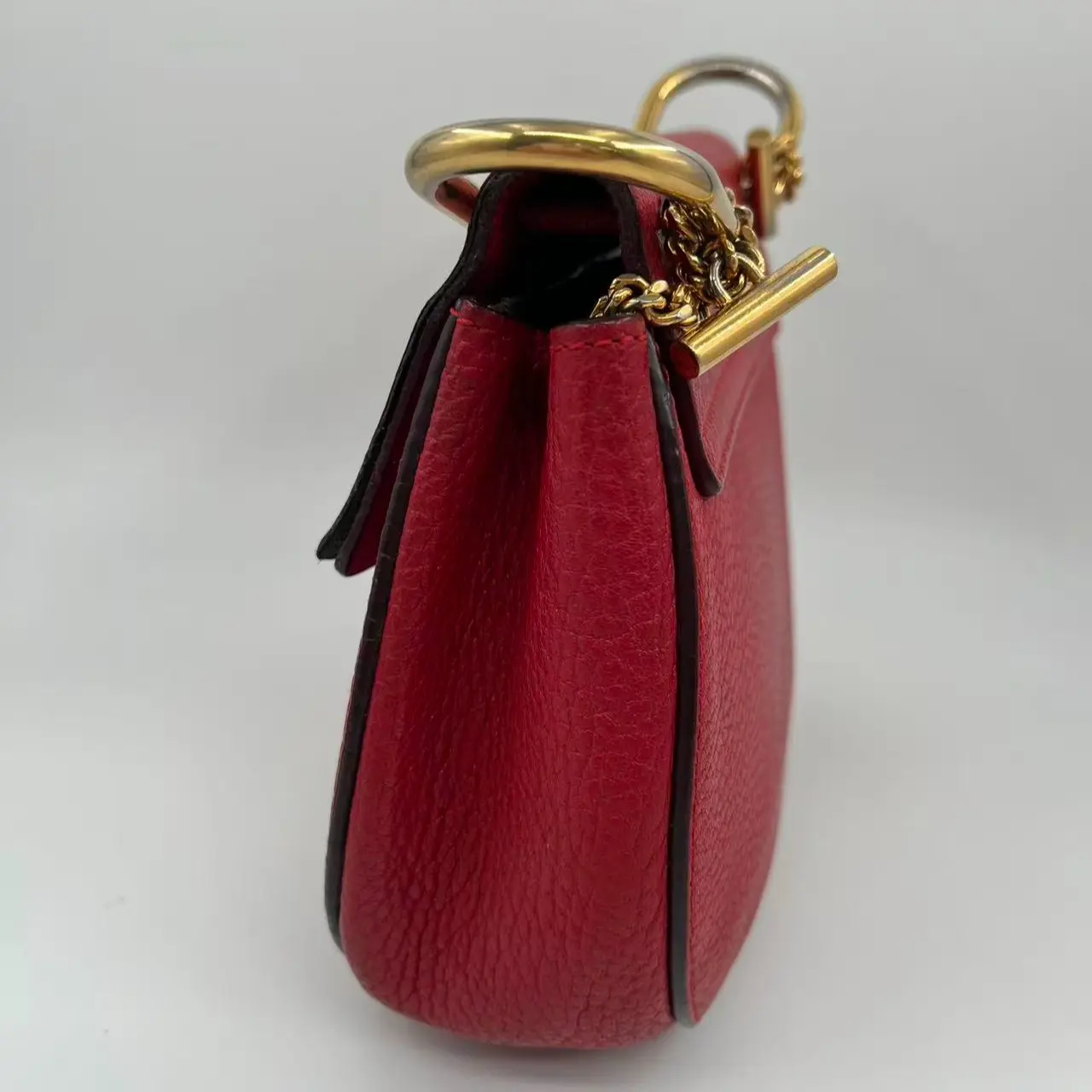 Pre-owned Chloé As Shown Backpacks CHLOE red cute gold hardware