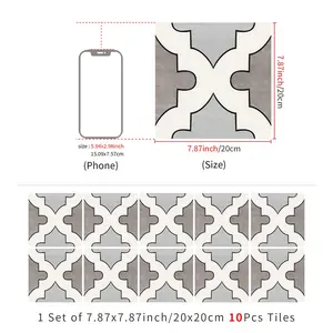 Peel Stick Floor Tiles Vinyl Flooring, Stick and Peel Flooring, Waterproof Removable Floor Covering, Ideal for Renters & Home Upgrades, Easy Installation