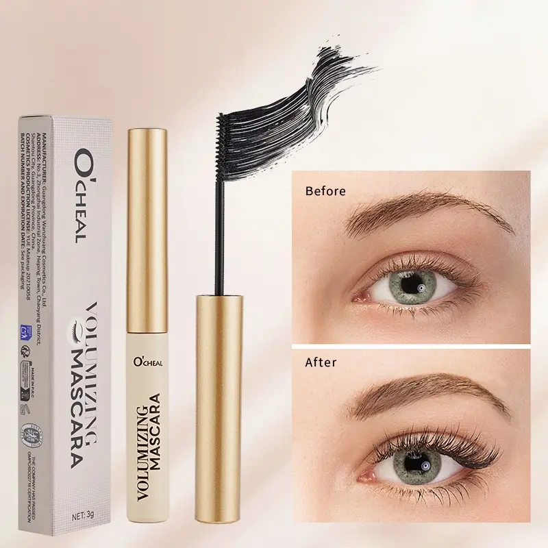Waterproof and sweat proof mascara, natural and durable curl, shaping, creating thick lashes for daily use, Waterproof Curling Mascara